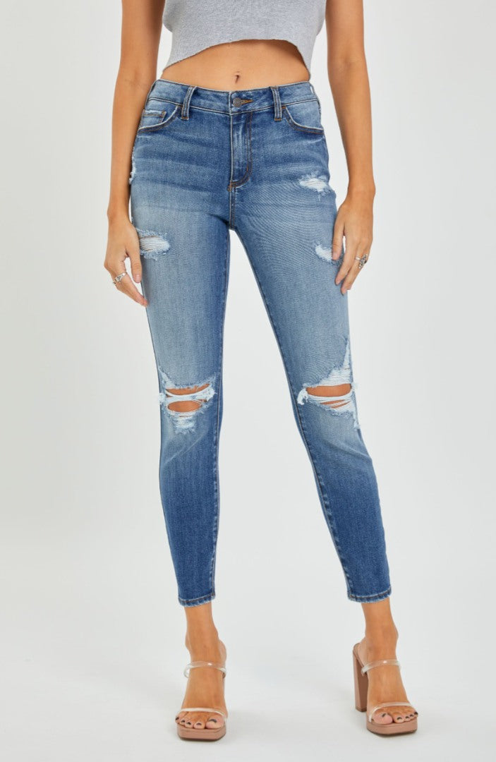 Cello Mid-Rise Skinny Jeans {Limited Stock}