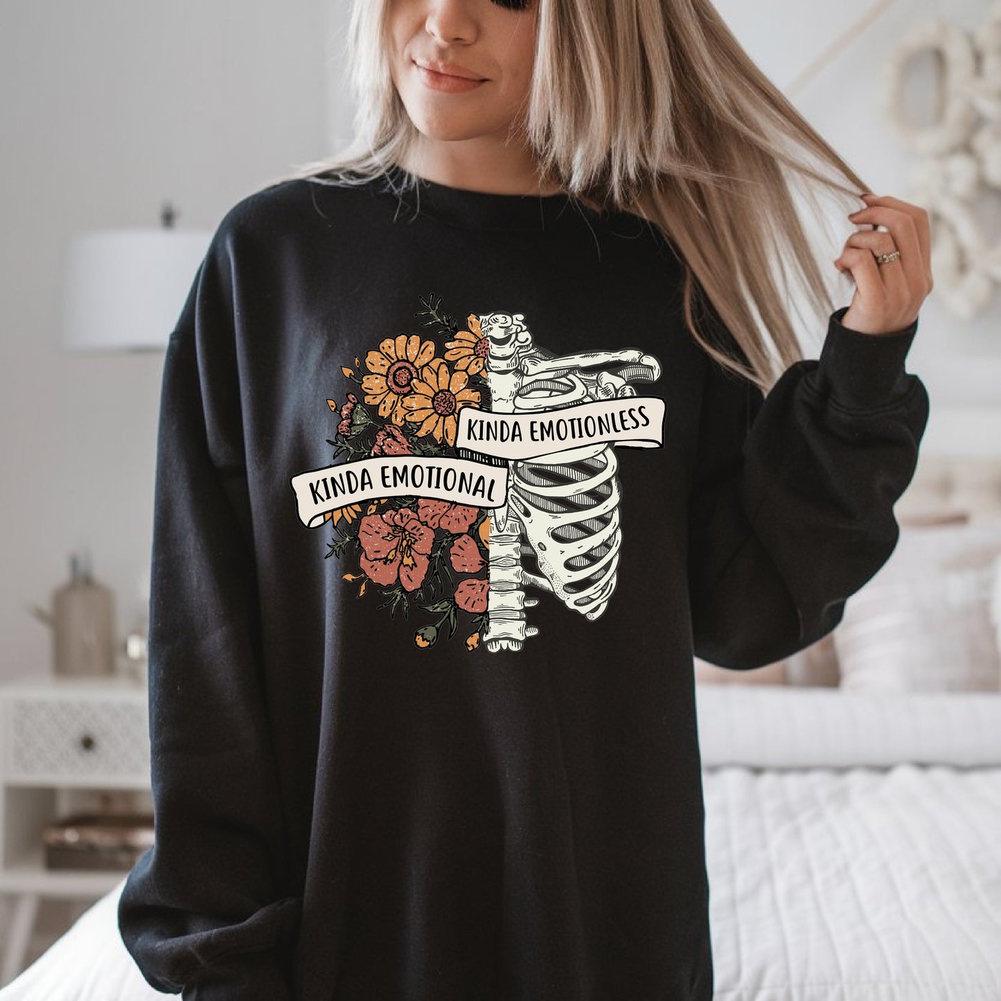 Kinda Emotional Kinda Emotionless {Crewneck}
