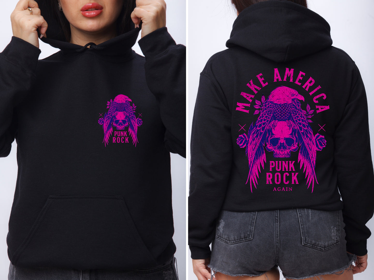 Make America Punk Rock Again Hoodie